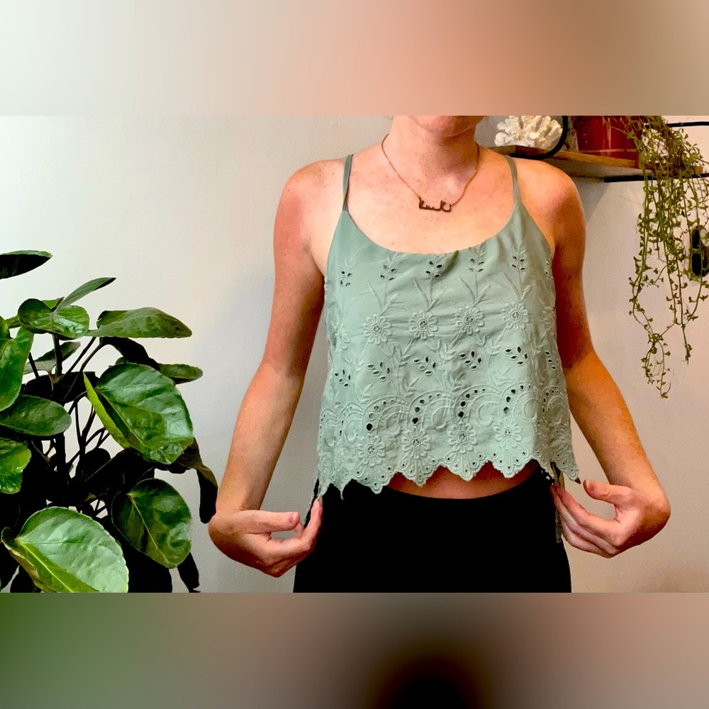 Free People | XS | Sea-foam green Tank